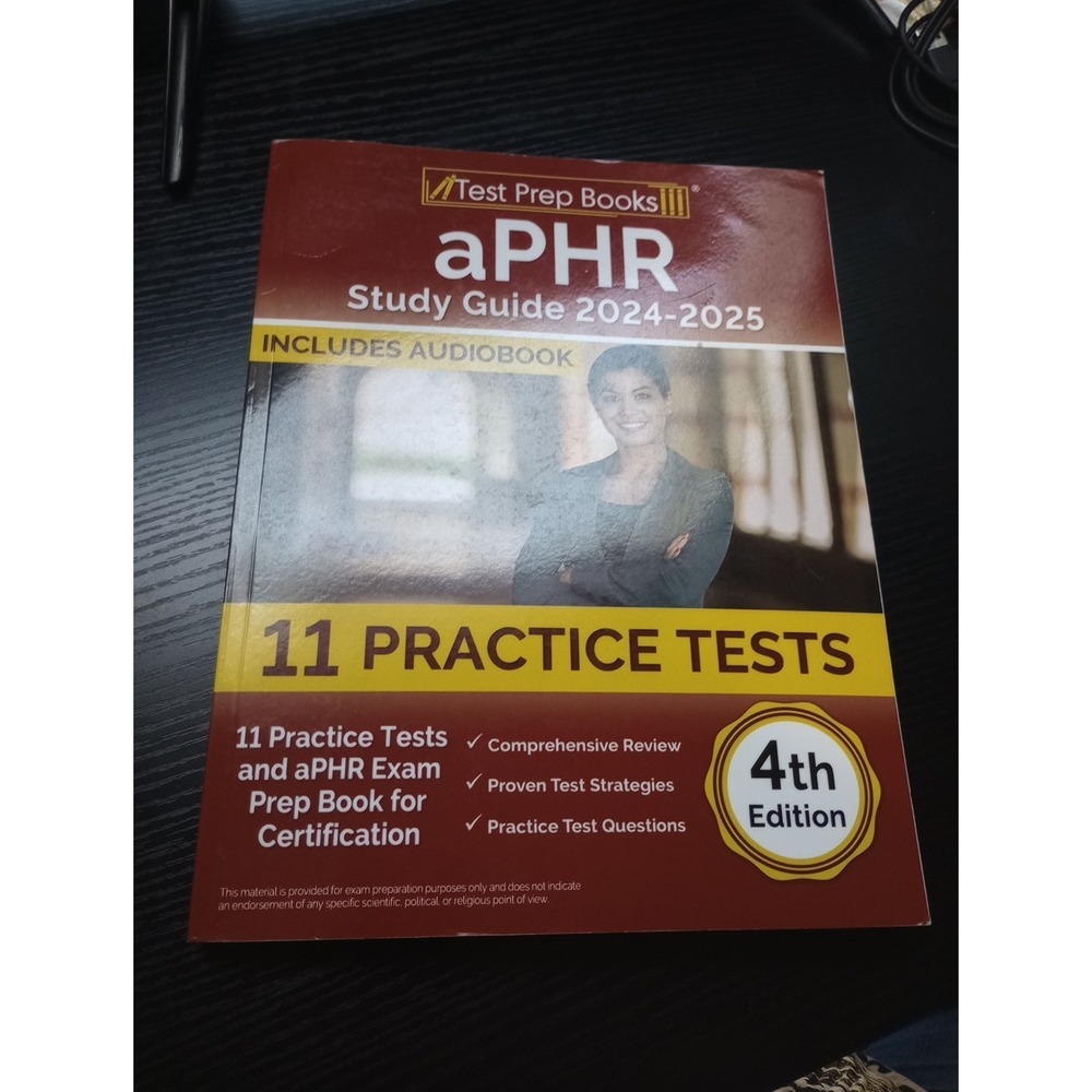 APHR Study Guide : Practice Tests and APHR Exam Prep Book for Certification [4th